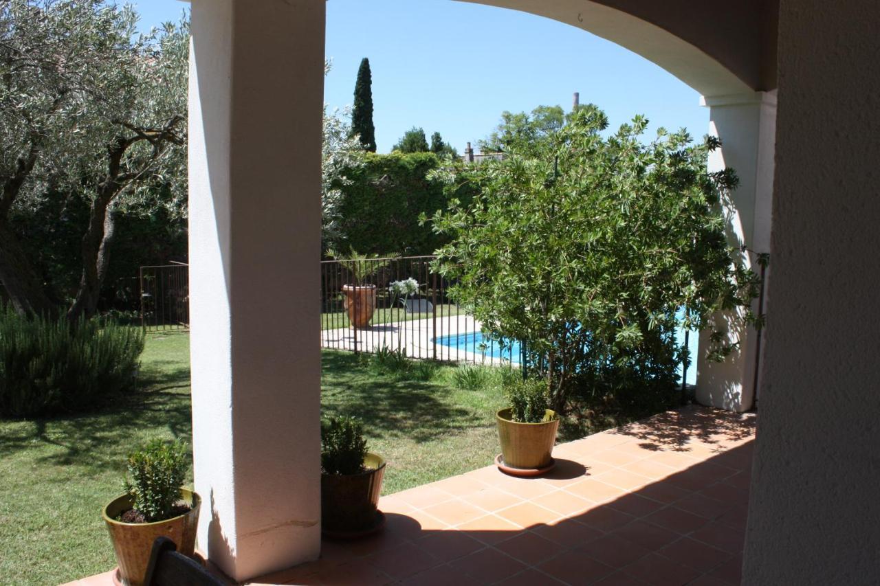 Les chambres d'hôtes d'Eloïse, piscine privée Aramon Exterior foto